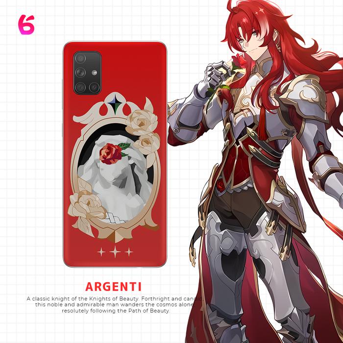 Gambar Argenti - Phone Case Honkai Star Rail - Anticrack dari ROKU Project undefined Tokopedia