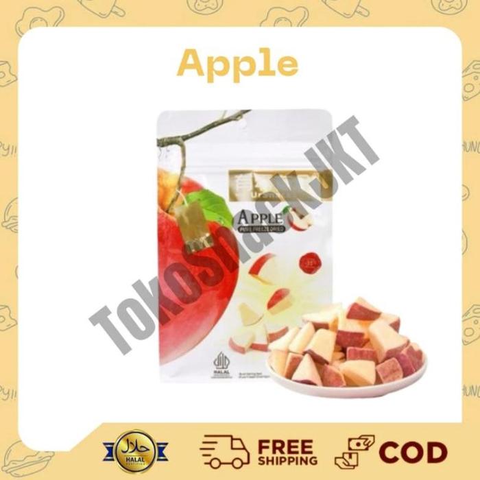 Gambar (HALAL) Cemilan Snack Sayur Buah Kering | Dried vegetable and fruit - APPLE VACUUM dari tans_shanshop undefined Tokopedia
