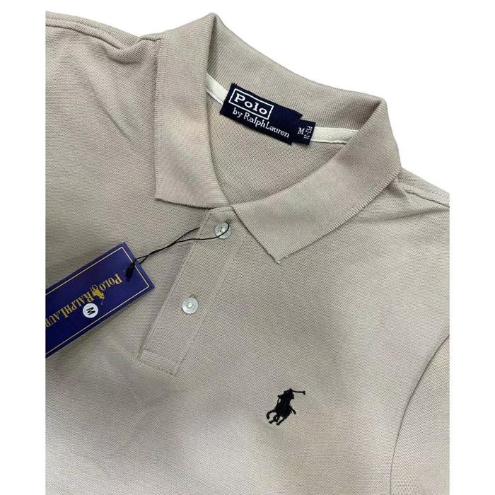 Gambar Baju Kerah POLO Ralph Lauren Kaos Polo Branded Premium Quality - Cream, M dari POLO ID.1 undefined Tokopedia