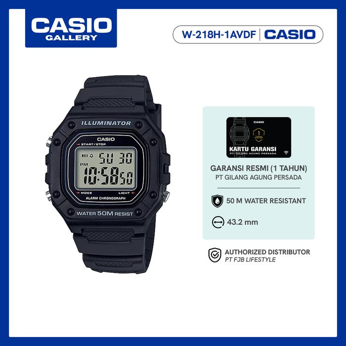 Casio Sports Digitaal Heren Horloge W-218H-3AVEF | Lucardi-NL