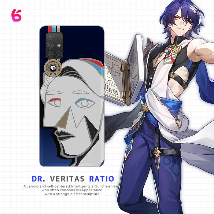 Gambar Dr. Ratio - Phone Case Honkai Star Rail - "Dengan Kamera", Anticrack dari ROKU Project undefined Tokopedia