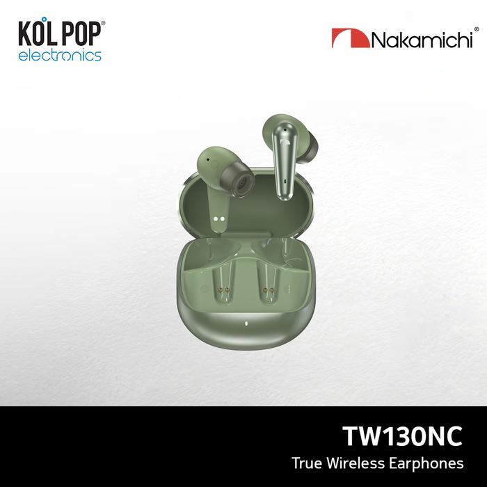 Gambar Nakamichi TW130NC ANC True Wireless Earphone Bluetooth Earphone - Green dari Koolpop Electronics undefined Tokopedia