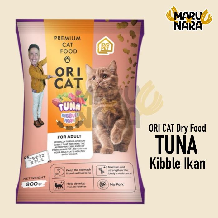 Gambar ORI CAT Ori Kitten Adult Oricat Makanan Kucing Kering Cat Dry Food - TUNA ikan dari Maru Nara undefined Tokopedia