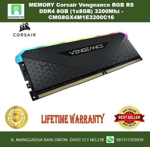 Jual MEMORY Vengeance Rgb Rs DDR4 3200Mhz 8GB (1x8GB