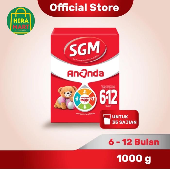 Gambar sgm 6 12 1000gr dari Little Green Baby Shop undefined Tokopedia