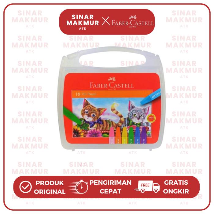 Gambar Hexagonal Crayon/Oil Pastel Eco 18 Warna Faber Castell (Set) dari Sinar Makmur ATK undefined Tokopedia