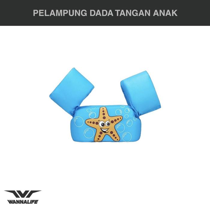 Gambar OCT67- Ban Pelampung Renang Anak Tangan Dada Floating Swimming Vest - BINTANG HIJAU dari octavianstore undefined Tokopedia
