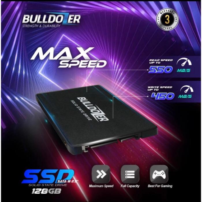 Gambar SSD BULLDOZER 128GB GARANSI 3 TAHUN dari k-galaxy komputer undefined Tokopedia