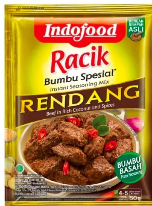 Gambar Indofood Racik Bumbu Spesial Rendang Rawon Gule Daging Gulai Ayam Instan Kare Bawang Kuah Soto Msg Penyedap Tanpa Bahan Pengawet - Rendang dari Dyoz.& undefined Tokopedia