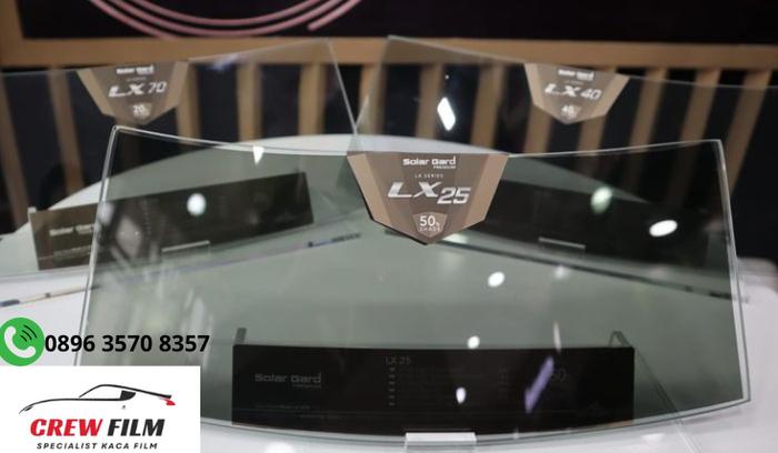 Gambar Kaca Film Solar Gard Premium LX 25 / LX 40 / LX 70 - ALL TYPE MOBIL KHUSUS KACA DEPAN dari Crew Film undefined Tokopedia