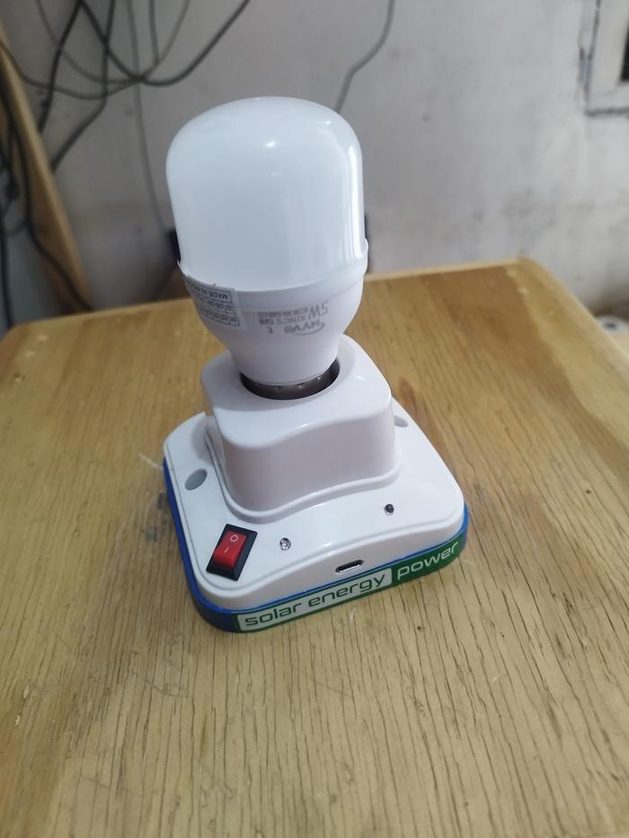 Lampu Emergency Jt Diy 8watt 6jam Durasi nyala - 5W
