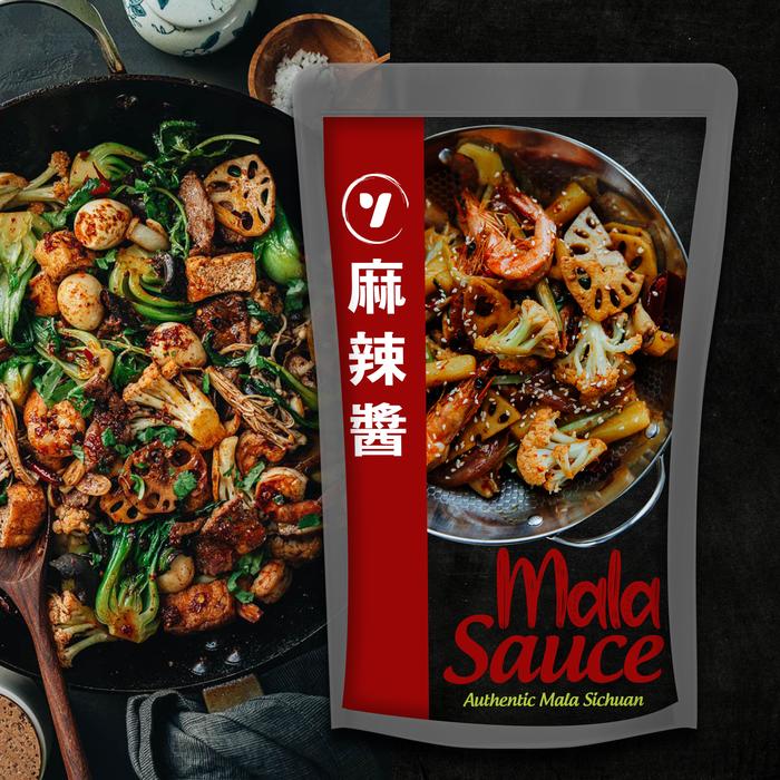 Gambar Mala Hot Paste - Bumbu Mala Xiang Guo, Malatang, Szechuan dari JinYang Official Store undefined Tokopedia