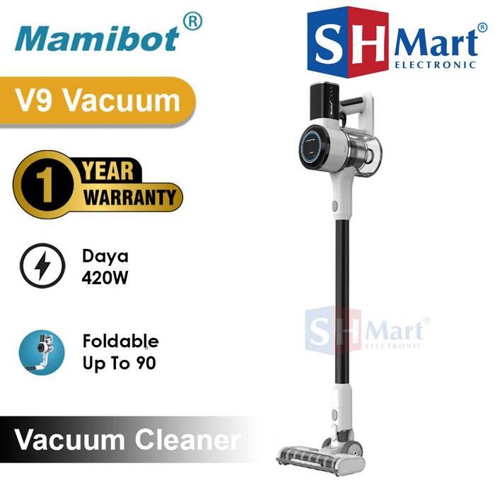 Gambar Vacuum Cleaner Mamibot V9 Cordless Fordable Stick New Garansi Resmi dari SHMART ELECTRONIC undefined Tokopedia