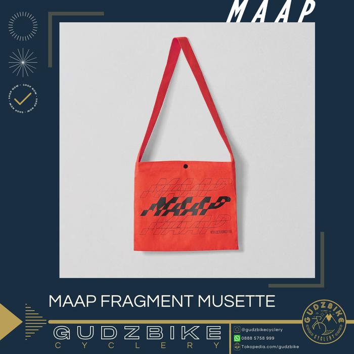 Gambar MAAP - Fragment Musette Bag - FLAME dari GUDZBIKE CYCLERY undefined Tokopedia