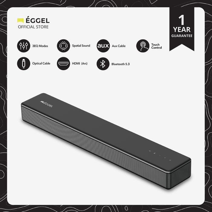 Promo Eggel Stage SoundBar / Sound Bar with Built-In Woofer Cicil 0% 3x