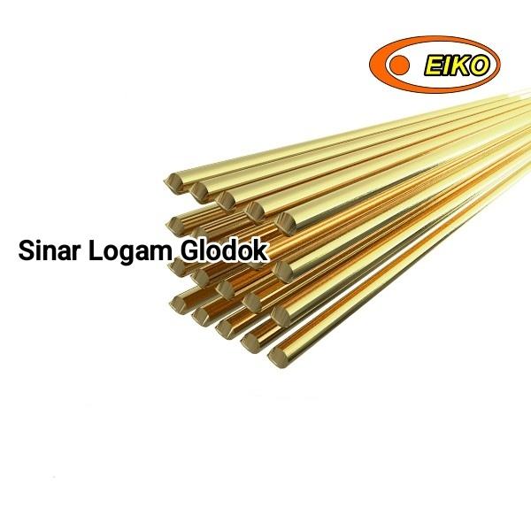 Gambar brass welding roud kawat las kuningan 5mm x 1 meter per batang dari Sinar Logam Glodok undefined Tokopedia