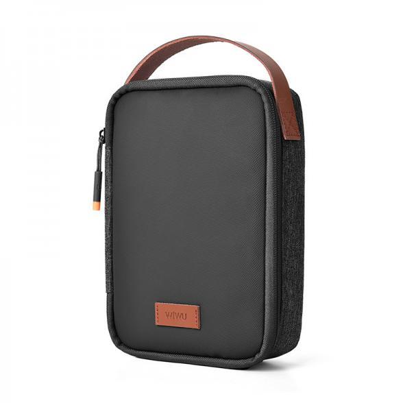 Gambar Pouch Wiwu Minimalist Tech Travel Accessories Laptop Storage Organizer - Black dari Yankee Seller undefined Tokopedia