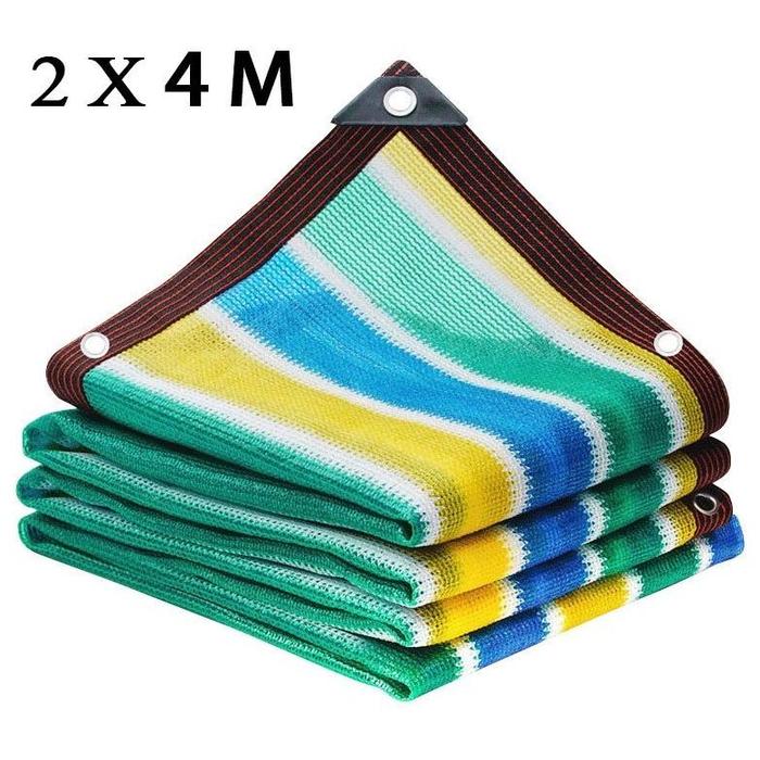 Gambar Paranet 90% Jaring Warna-warni Suhu Tinggi Outdoor Garden Sunscreen - 2 x 4 M	 dari Fauzanhdh undefined Tokopedia