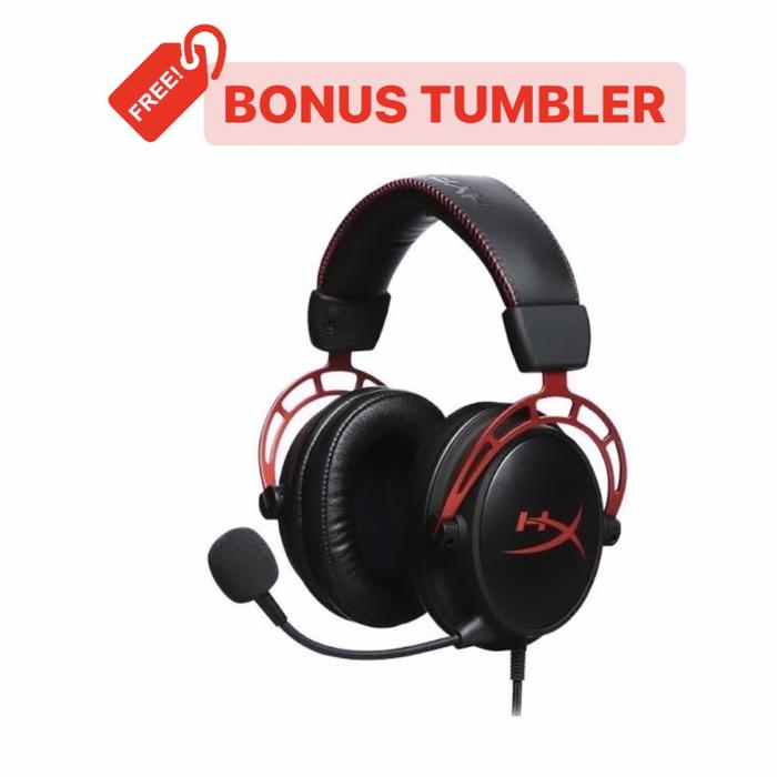 Gambar Hyper X Cloud Alpha Gaming Headset / HyperX / Hyper-X Original - Red dari KLIK & GO undefined Tokopedia