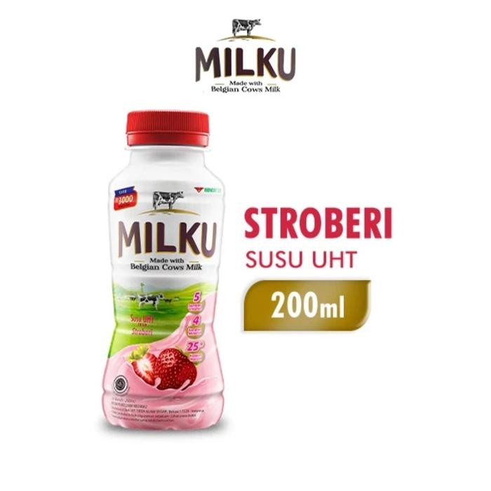 Gambar milku strawberry 200 ml dari SoMart 25 undefined Tokopedia
