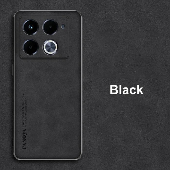 Gambar CASING INFINIX NOTE 40 PRO PLUS CASE LEATHER PREMIUM SOFT CASE - BLACK, NOTE40 PRO PLUS dari TokoMurahCOD undefined Tokopedia