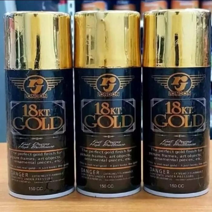 Gambar Cat Semprot Pilok RJ 400cc - GOLD 18KT dari CuciGudangpalugada undefined Tokopedia