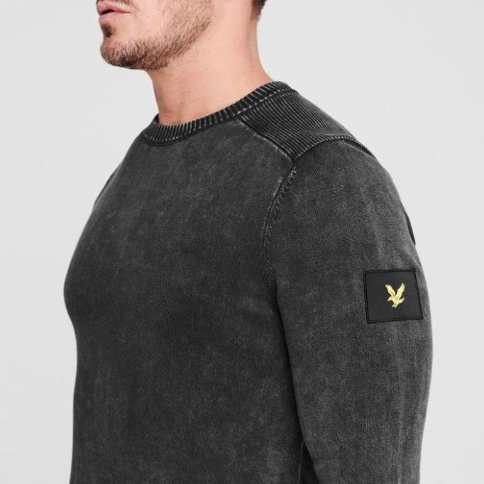 Gambar Terbaru Lyle & Scott Casuals Acid Wash Knitted Jumper Original - XL dari Arsitays undefined Tokopedia