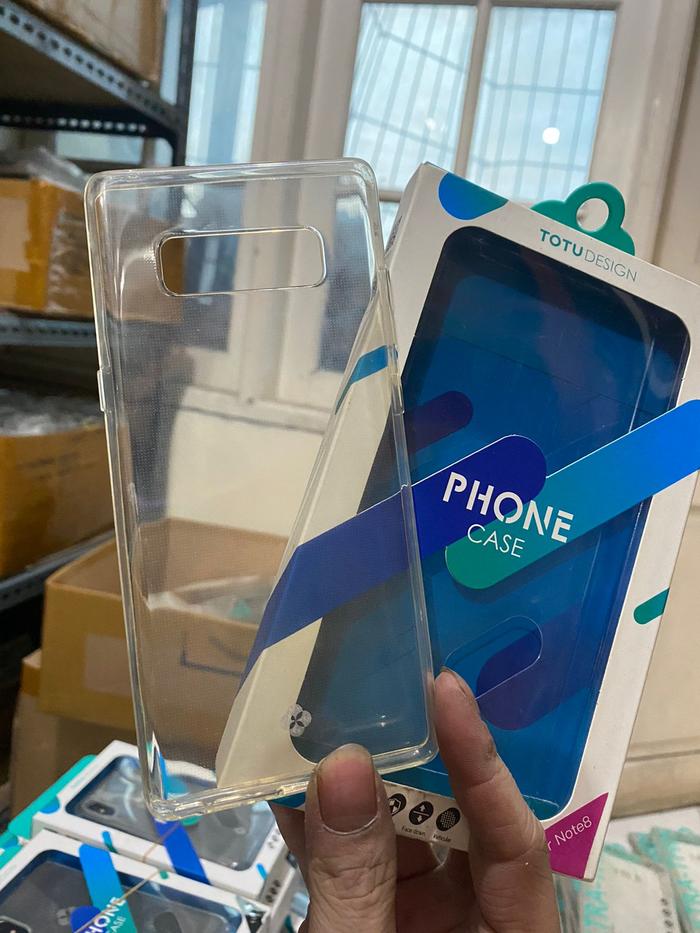 Gambar Samsung Galaxy Note 8 Totu Soft Series Soft Case Cover Casing Original - SAMSUNG NOTE 8., CLEAR. dari Best Accesories Hp undefined Tokopedia
