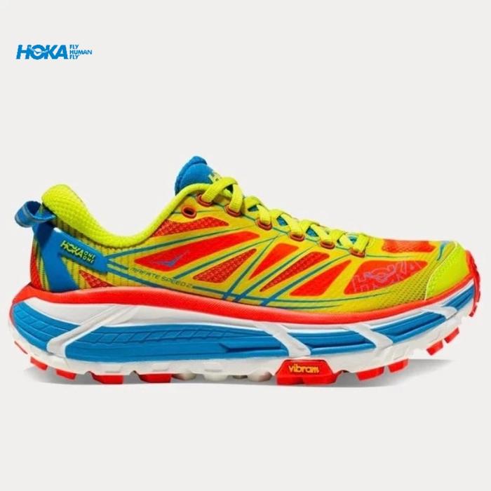 Jual Sepatu Hoka One One Mafate Speed Flame Running Shoes