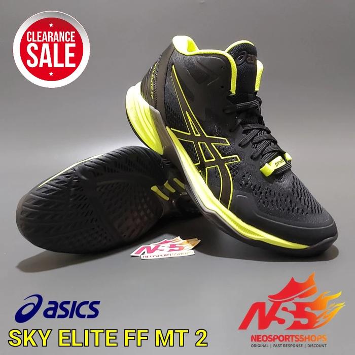 Gambar Sepatu Voli Volly Asics Sky Elite FF MT 2 Black Original - 41.5 dari neosportsshops undefined Tokopedia