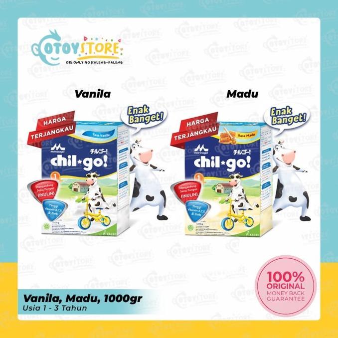 Gambar Chil Go Powder 1+ Vanila Madu 1000 Gram / Susu Chilgo Vanilla 1000g - Vanila dari Toko Baihaqii undefined Tokopedia