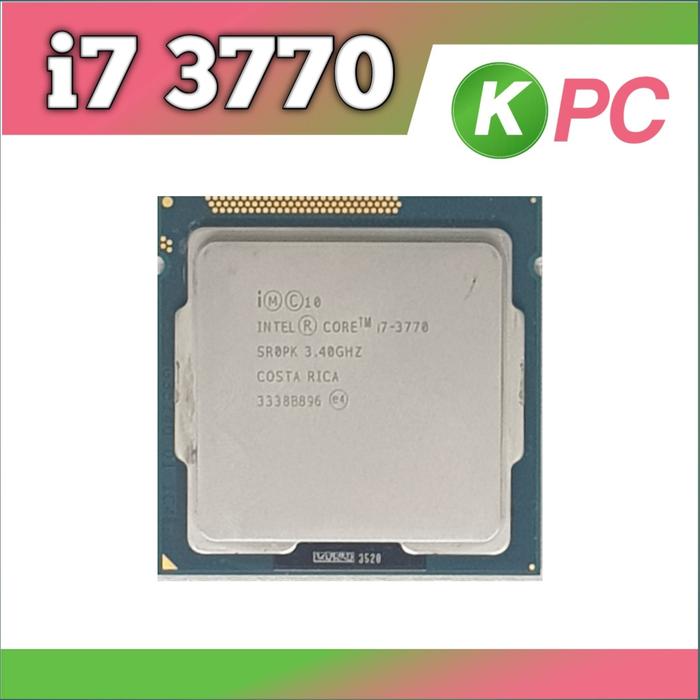 Gambar processor core i7 3770 tray lga 1155 - i7 3770 dari KPC12 undefined Tokopedia