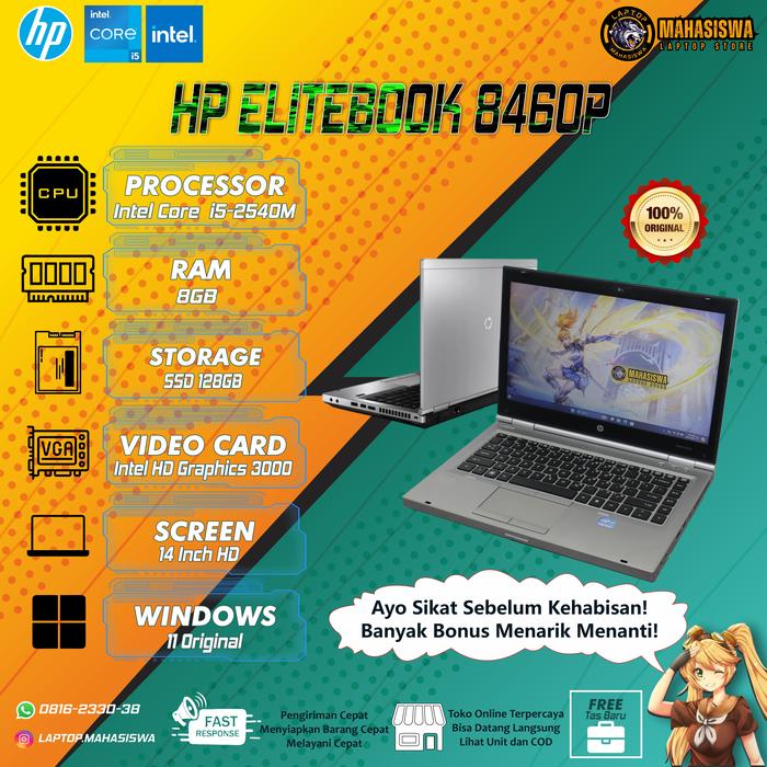 Hp Elitebook 8460p Core I5 Specs HP 8460p Intel Corei5 4GB RAM, 320GB