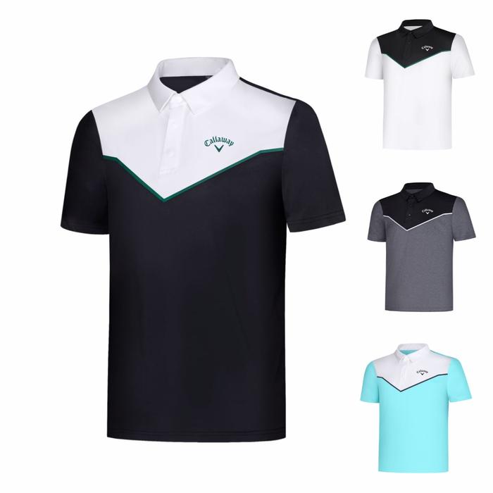Callaway + CLUBHAUS S/S Polo ホワイト 白 M CLUBHAUS New Standard