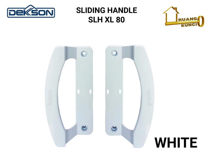 Gambar Handle Pintu Sliding Aluminium Dekkson XL 80 Tarikan Pintu Geser - WHITE dari Ruang kunci undefined Tokopedia