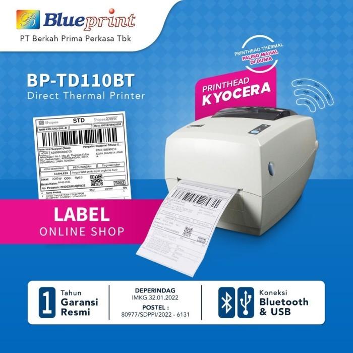 Gambar BP-TD110BT Printer Blueprint Bluetooth TD110 - TD110BT dari ELEVENKOM undefined Tokopedia