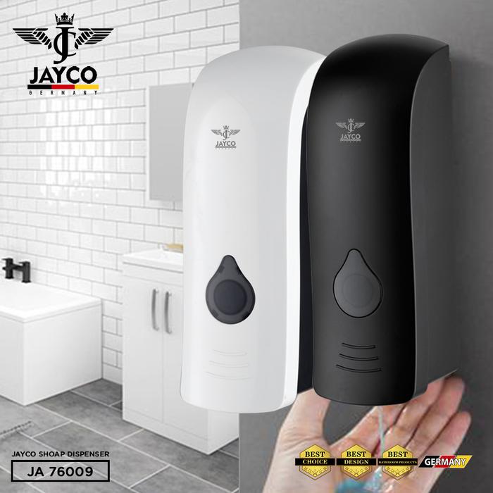 Gambar JAYCO Bundling Soap Dispenser Black / Dispenser Sabun Hand Sanitizer - HITAM+PUTIH dari PTJAYCO undefined Tokopedia