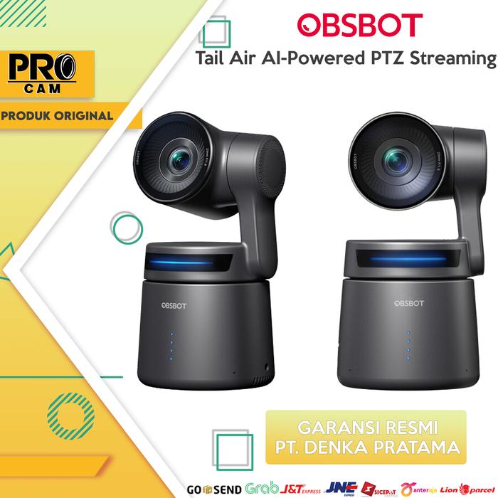 Gambar OBSBOT Tail Air AI-Powered PTZ Streaming / OBSBOT Tail Air AI-Powered PTZ with Tail Air Remote Controller / OBSBOT Tail Air Bundle With Tail Air Remote Controller - OBSBOT TAIL AIR dari ProCamShop undefined Tokopedia