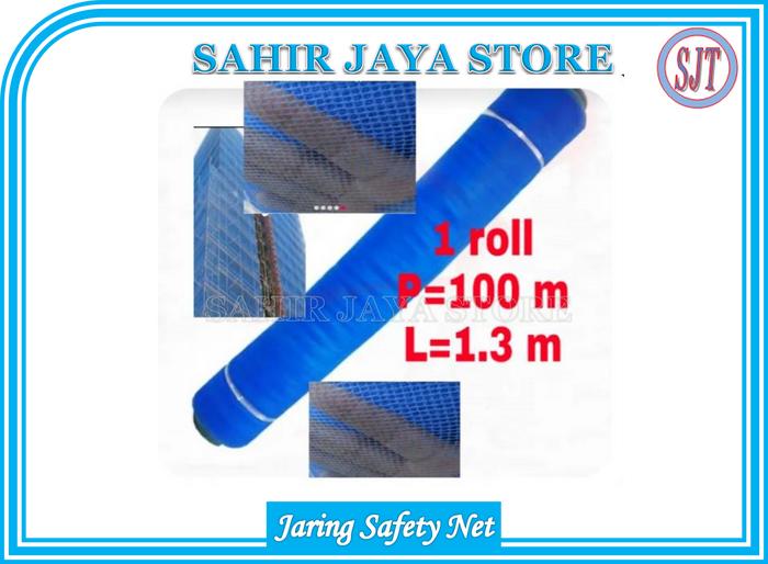 Gambar Jaring Safety Proyek Jaring Pengaman Polynet Proyek Polinet Biru Harga 1 Roll Panjang 100 Meter dari Sahir Jaya Store undefined Tokopedia
