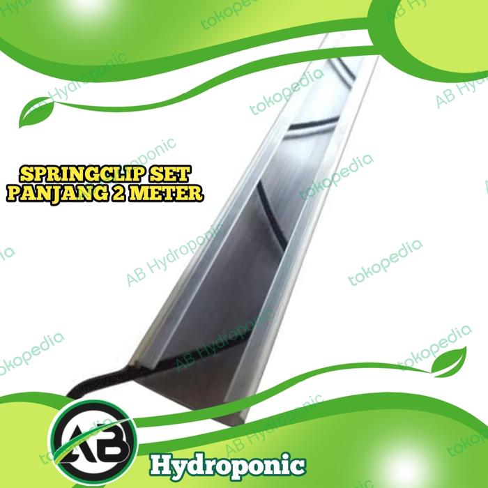 Jual Spring Klip 2 meter Alat Penjepit Pasang Plastik UV Green House ...
