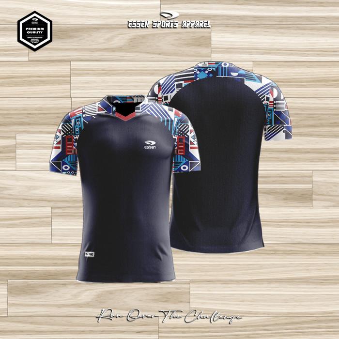 Gambar jersey essen full printing - dongker, M dari essen sports apparel undefined Tokopedia