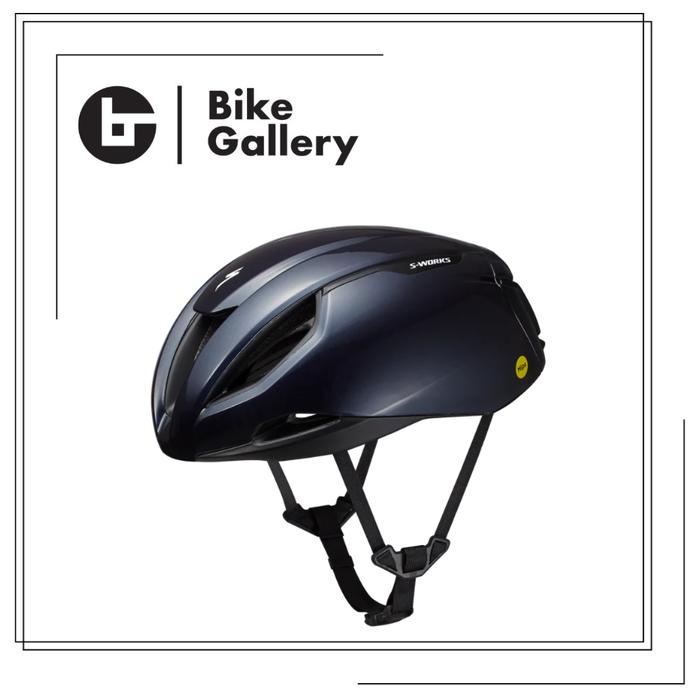 Gambar Helm Sepeda Road Bike S-Works EVADE 3 Angi Mips Helmet - NAVY, S dari BikeGallerySemarang undefined Tokopedia