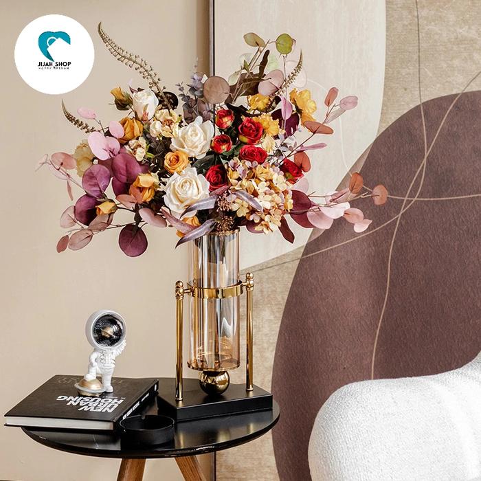 Jual Vas Ornamen Susunan Bunga Kreatif Modern Mewah Susunan Bunga ...