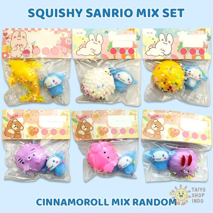 Gambar TAIYO Mainan Anak Taba Squishy Pinch Paw Pencet Squeeze Soft Cat Lembut Stress Relief - Sanrio Cinnamon dari Taiyo Shop undefined Tokopedia