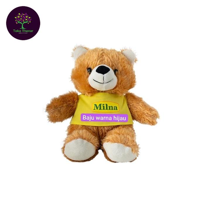 Gambar Boneka beruang milna edisi terbatas baju warna hijau boneka teddy bear boneka wisuda boneka bear dari Toko Thenar undefined Tokopedia