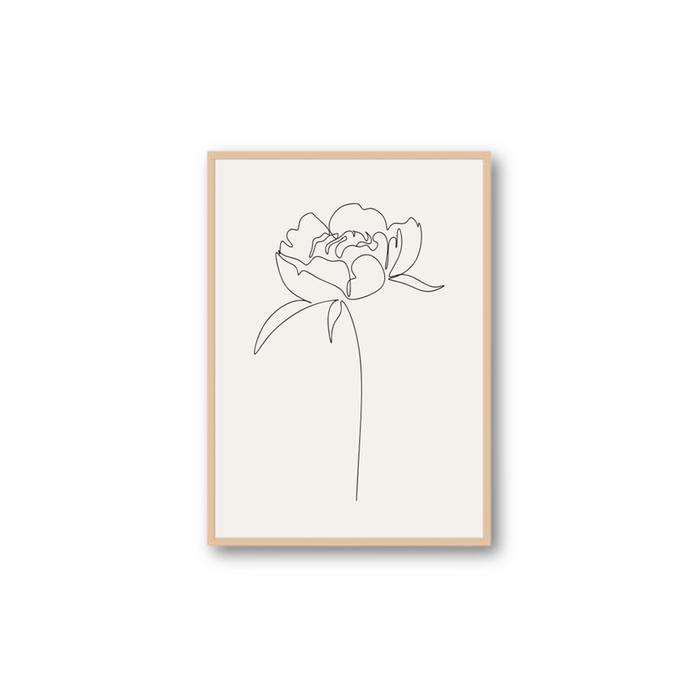 Gambar home decor dekorasi hiasan dinding Ruang Tamu Minimalis Home decor  Ruang Tamu Minimalis pajangan Dinding cafe hiasan dinding cafe rumah poster art design wall decor aesthetic best seller frame - Wall Decor kosan kertas print gold design - ERF-01, 34x46cm Natural dari NuanArtDecor undefined Tokopedia