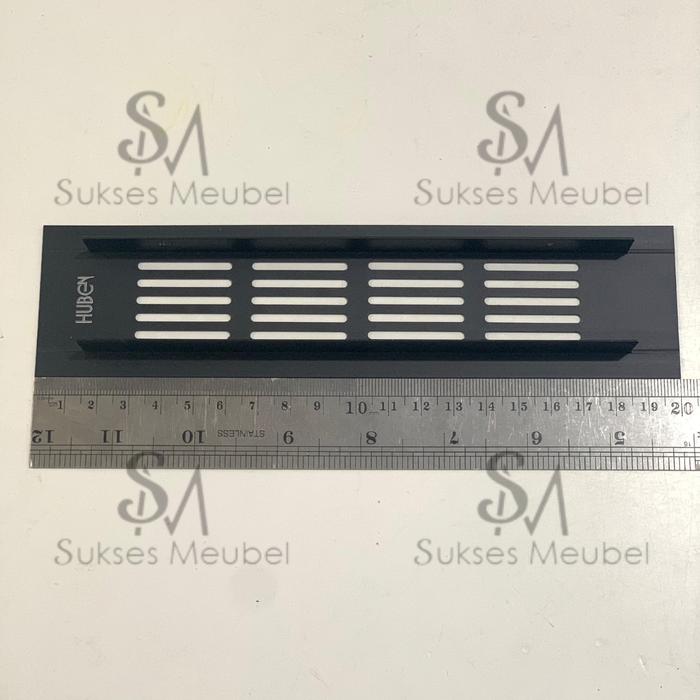 Gambar LUA 50MM HITAM - HUBEN / LUBANG HAWA VENTILATOR / LUBANG UDARA HUBEN - 200mm dari Sukses Meubel undefined Tokopedia