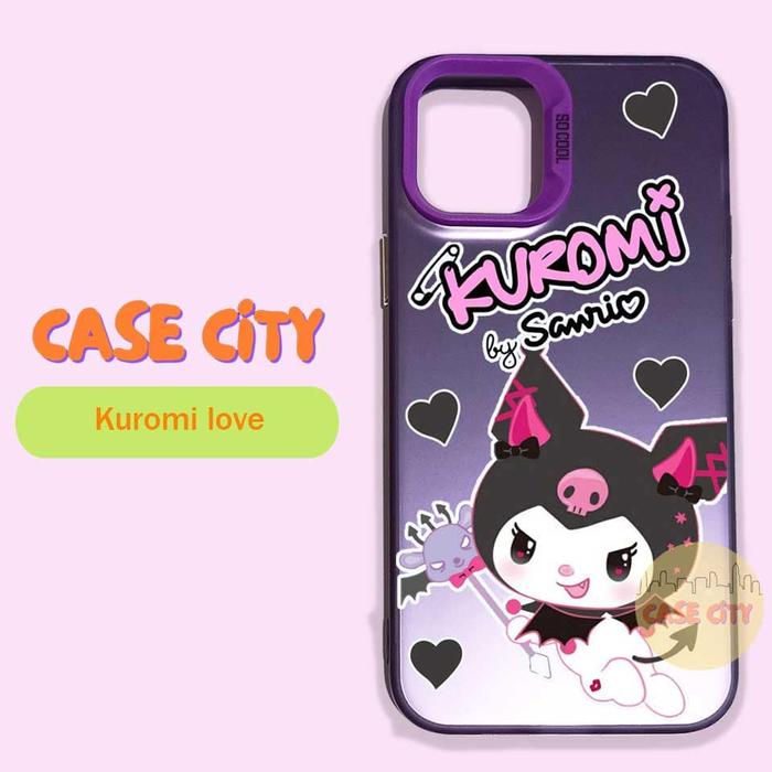 Gambar CP43 CASING HOLOGRAM WARNA KUROMI FOR OPPO A37T F9 A1K A3S A5S A7 A15 A16 A17 A31 A54 A77 A58 A96 RENO 4 5 6 7 8 10 HARDCASE SO COOL TEBAL - KUROMI LOVE, A37T / Neo 9 dari Case City undefined Tokopedia