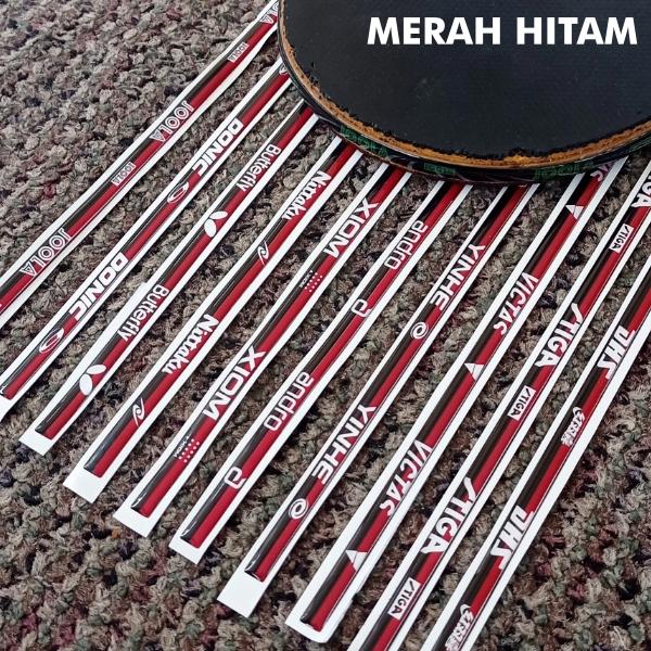 Gambar Side Tape Bet Timbul Resin Pingpong Tenis Meja Lis Bat Ping Pong Murah - Merah Hitam, Butt dari HLQ Store undefined Tokopedia