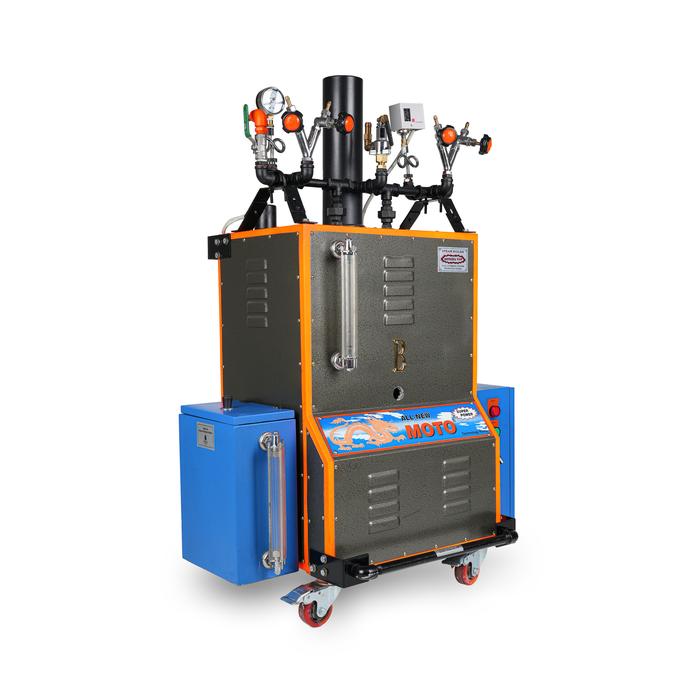 Gambar Setrika Uap Full Otomatis 4 Kepala / Steam Boiler Full Auto NAGAMOTO - + Peti Kayu dari Jahit Plus Official undefined Tokopedia